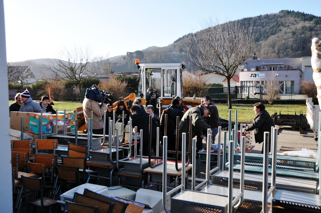 Chargement container 21