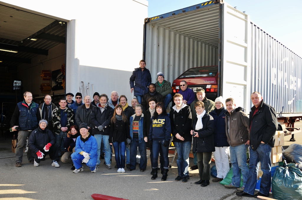 Chargement container 23