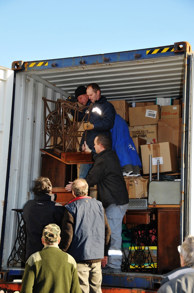 Chargement container 31