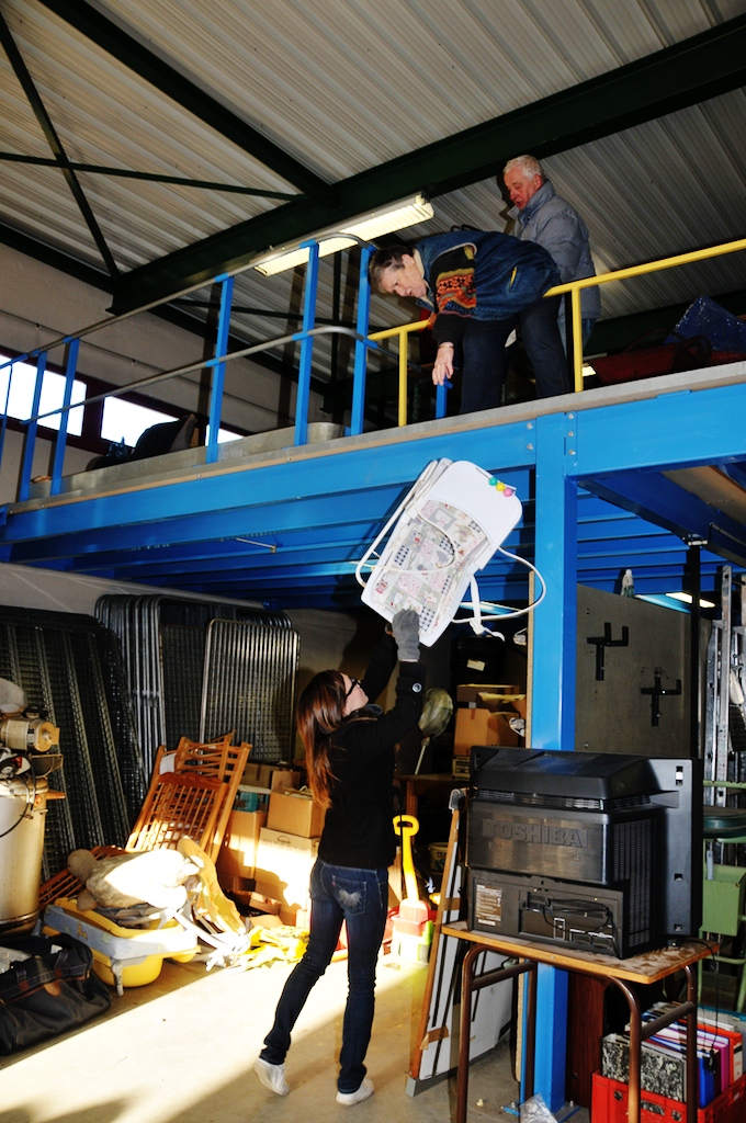 Chargement container 35