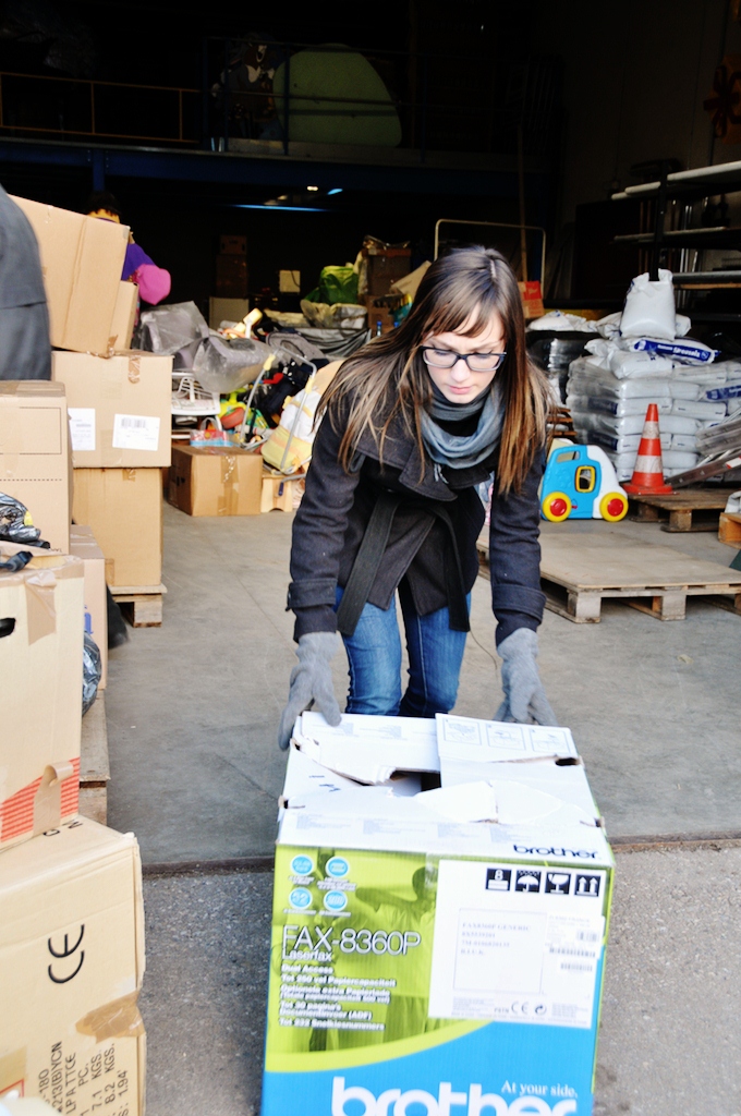 Chargement container 26